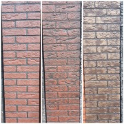 ala klinkier, slupki, murki, ogrodzenie, imitacja