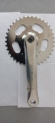 Mechanizm korbowy  aluminium -stal  170mm 38T 