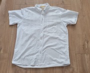 Koszula męska na krótki rękaw Camel active Biała Rozmiar L