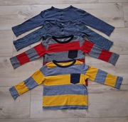 Oryginalne Bluzeczki Koszulki z Długim Rękawem Dla Chłopca H&M r. 98/104