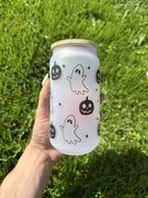 Szklanka matowa 550 ml Halloween boo