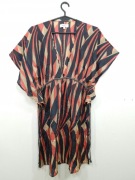 Lekka tunika sukienka jedwabna Snob S'nob L 100% jedwab silk