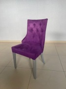 Zestaw pufa i krzesełko