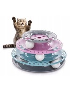 Trixie catch the balls zabawka wieża dla kota z piłeczkami treningowa 25x13