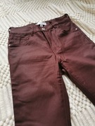 Woskowane spodnie Mango rozm. 38