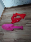 Zestaw zabawek do piasku dla dzieci łopatka grabki