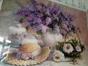 obraz Puzzle 1000 sztuk ułożone w antyramie