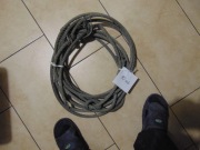 Lina Stalowa NIERDZEWNA Miękka 7x19 12mm 10m