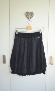 3322 - spódnica wełna wiskoza unikat S/M made in France