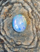 Szlachetny opal naturalny- kaboszon owalny- Etiopia