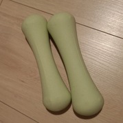 Hantle - powlekane, małe, damskie 2x 1 kg