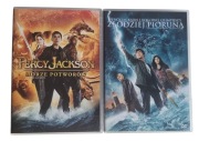 Percy Jackson Złodziej Pioruna & Morzę Potworów 1-2 DVD Film Przygodowy PL