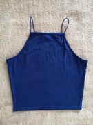 Nowy niebieski chabrowy top halter nowa bluzka New Look 164 170