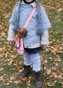 rajstopy grube + ocieplacze szary granat 3 lata +