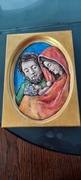 Figurka gipsowa Święta Rodzina Matka Boska Józef i Jezus 