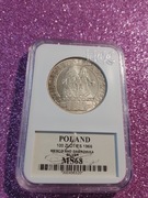 100 ZŁ MIESZKO I DĄBRÓWKA 1966 MS68 SREBRO GCN 