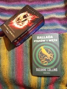 SUZANNE COLLINS - TRYLOGIA "IGRZYSKA ŚMIERCI" + "BALLADA PTAKÓW I WĘŻY"
