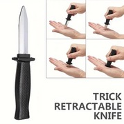 Plastikowy fałszywy  nóż 