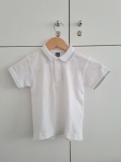 Nowa biała koszulka polo Zara Kids 98 cm (2-3 lata) – 100% bawełna