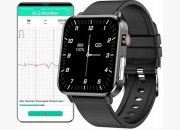 Smartwatch Męski Czarny Digikuber E86 EKG wodoodporność IP68