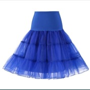 Halka niebieska nowa M/L tiul/organza