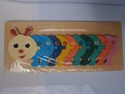 PUZZLE DLA najmłodszych układanka STONOGA HIT 30 CM 3-7 LAT