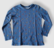 George bluzka długi rękaw bawełna niebieska 134-140cm