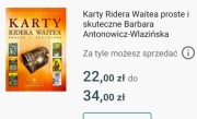 Karty Ridera Waitea proste 