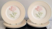 Zestaw 6 talerzy Villeroy & Boch z kwiatem Ołownika