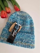 Czapka zimowa - wełna + alpaka + jedwab + poliamid