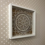 Obraz, mandala, ramka dekoracja