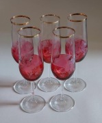 Krzystalowe kołorowe remery.  Vintage. 