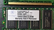 NANYA NT256D64S88B1G-5T 256MB DDR PC3200 x2 - PARA