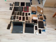 Mega zestaw tablety smartfony kamery sportowe aparat