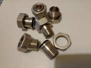 Złączka zaciskowa GW 3/4 x GZ 1/2 chrom 