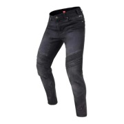 Jeansy motocyklowe REBELHORN EAGLE III SLIM FIT WASHED BLACK czarny 34/32