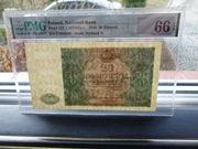 20 zł 1946  - PMG 66 EPQ