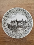 Dekoracyjny talerz kolekcjonerski szwedzkiej marki Gustavsberg.