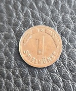 NIEMCY- 1 SPIELMUNZE-1949r. - ŻETON DO GRY