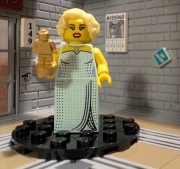 Minifigurka LEGO COL09-3 col131 Gwiazda Hollywood Starlet,  Seria 9