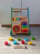 CHODZIK PCHACZ DREWNIANY ZABAWKA EDUKACYJNA