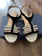 Caprice sandały 9-28111-22 eleganckie perły 36