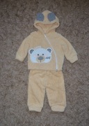 Ciepły Komplet z Misiem rozm.80