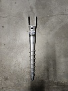 Świder, wkręcana podstawa słupa U 70x685 mm, ocynk ogniowy