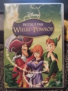 Dvd Disney Piotruś pan wielki powrót 