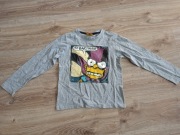 Bluzka koszulka z długim rękawem Theo Simpsons rozm. 134/140