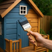 Malowanie domków drewnianych, płotów, balkonów, tarasów i nie tylko