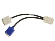 Rozdzielacz wideo Dell WU329 DVI-I męski na DVI-D damski i VGA damski