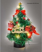 Choinka LED 22 cm – Dekoracja Świąteczna Wesołych Świąt 