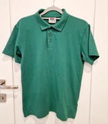 Koszulka polo polówka z krótkim rękawem zielona DAVID LUKE 13 164 cm S